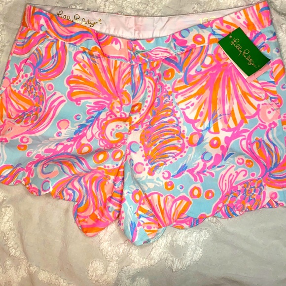 Lilly Pulitzer Pants - NWT Lilly Pulitzer Buttercup Short, Size 12